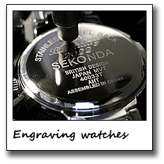 Engraving Watchback