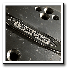 Solid silver, laser engraved bangle